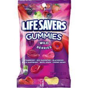 6 different variety Live saver gummies